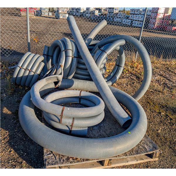 PALLET OF ASSORTED DIAMETER FLEXIBLE DUCTING