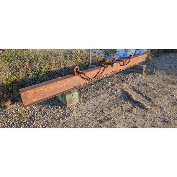 CUSTOM LIFTING BEAM - CAPACITY UNKNOWN