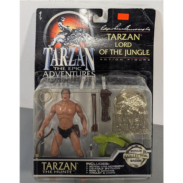 VTG 1995 Trendmasters Tarzan The Hunter Epic Adventures Figure - Sealed