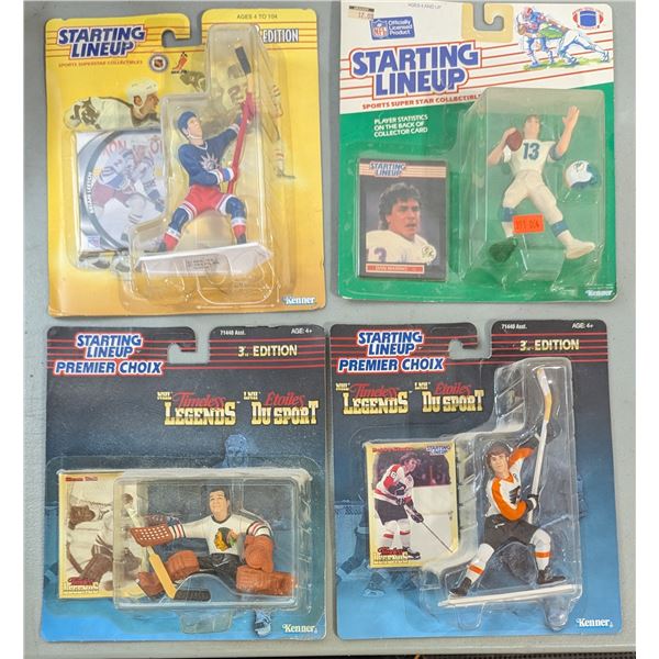 VTG Sealed Kenner Starting Lineup Figures - Marino, Leetch, Bobby Clarke & More