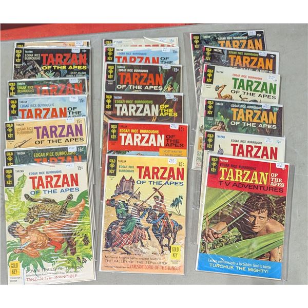 VTG Gold Key Tarzan #171-190 Complete Run - 20 Comics