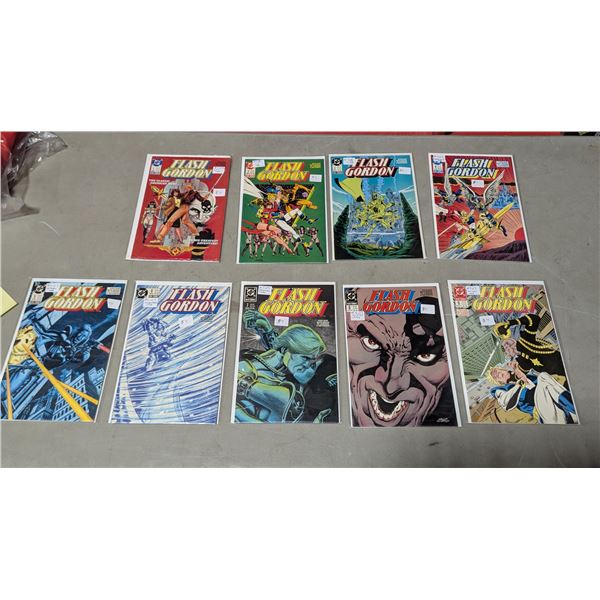 VTG Flash Gordon #1-9 Consecutive Comic Run - 9 Comics