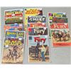 Image 1 : VTG Western Comic Lot - Rocky Lane, Fury, Rusty Riley & More