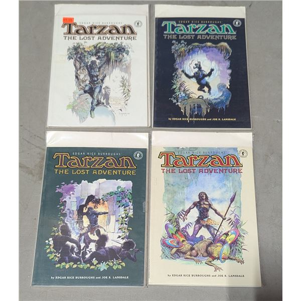VTG 1995 Dark Horse Tarzan The Lost Adventure #1-4 Complete Mini-Series