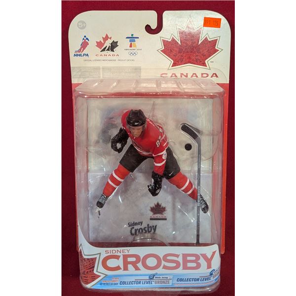 2011 Team Canada Sidney Crosby Hockey Figure Vancouver Olympics - Sealed