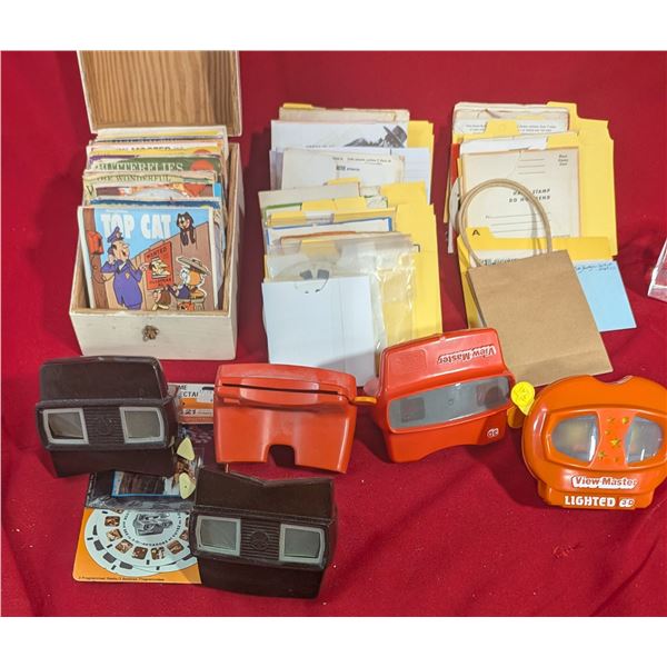 VTG View-Master Viewer & Reel Collection - Top Cat, Hanna-Barbera & More