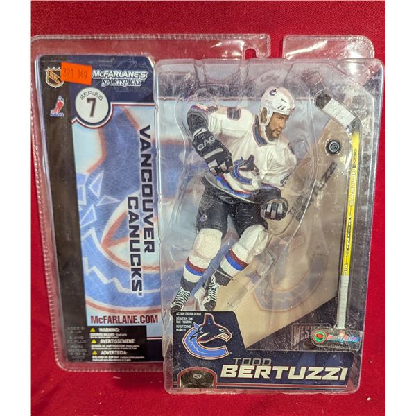 McFarlane NHL Series 7 Todd Bertuzzi Vancouver Canucks Figure - Sealed