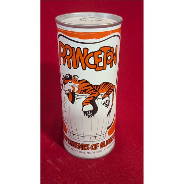 VTG Princeton Tigers Budweiser Promotional Beer Can - Pull Tab