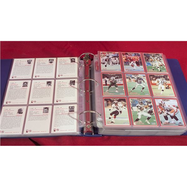 VTG JOGO CFL Football Card Collection Binder w/ Grey Cup Inserts & More