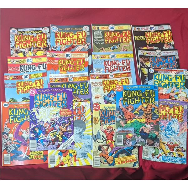 VTG 1975-77 DC Richard Dragon Kung-Fu Fighter #1-18 Complete Run