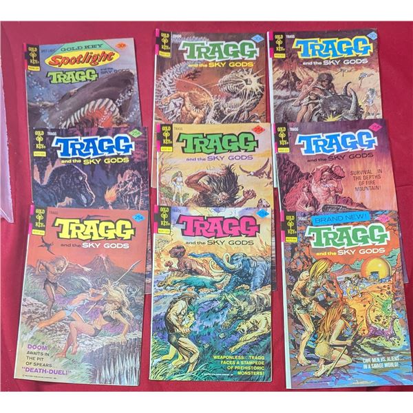 VTG Gold Key Tragg and the Sky Gods #1-8 Complete Run + Gold Key Spotlight