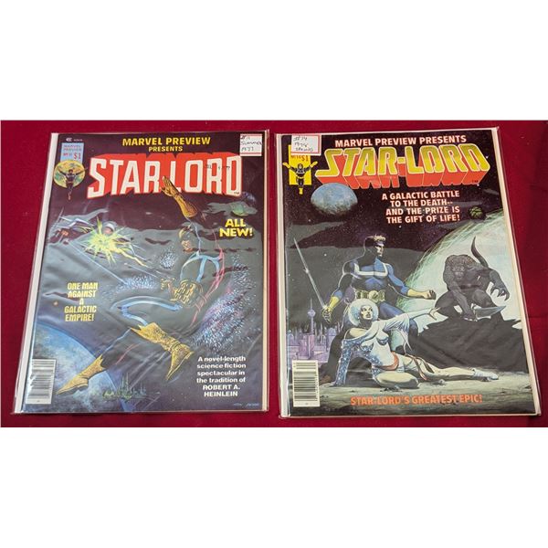 VTG Marvel Preview Star-Lord #11 & #14 Magazine Lot