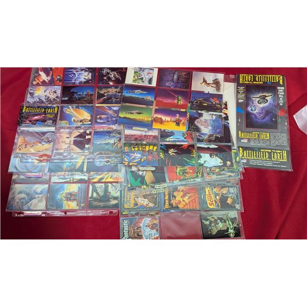 VTG 1995 Comic Images More Than Battlefield Earth L. Ron Hubbard Complete 90-Card Set