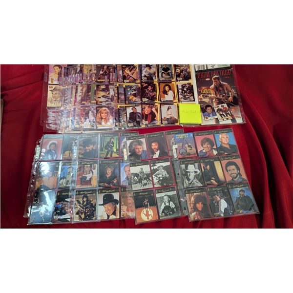 VTG 1993 Sterling Classic Country Gold Series 1 Trading Cards Complete Set w/ Wrapper