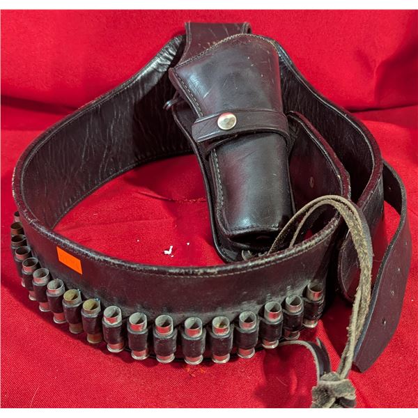 VTG Western-Style Gun Holster w/ Cartridge Loops