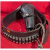 Image 1 : VTG Western-Style Gun Holster w/ Cartridge Loops