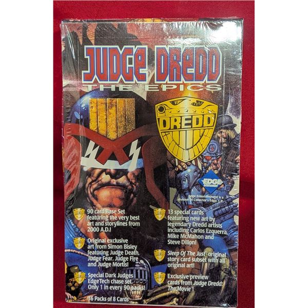 VTG 1995 Judge Dredd The Epics Trading Cards Factory Sealed 36-Pack Box