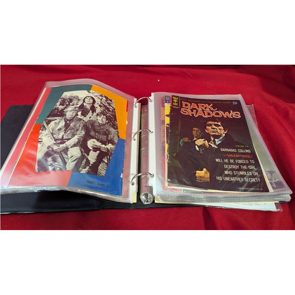 **VTG Gold Key & Dell Comic Cover Page Lot - Honey West #1, The Munsters, Gene Autry & More