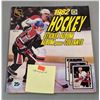 Image 1 : VTG 1982-83 O-Pee-Chee NHL Hockey Sticker Album Complete 263-Sticker Set