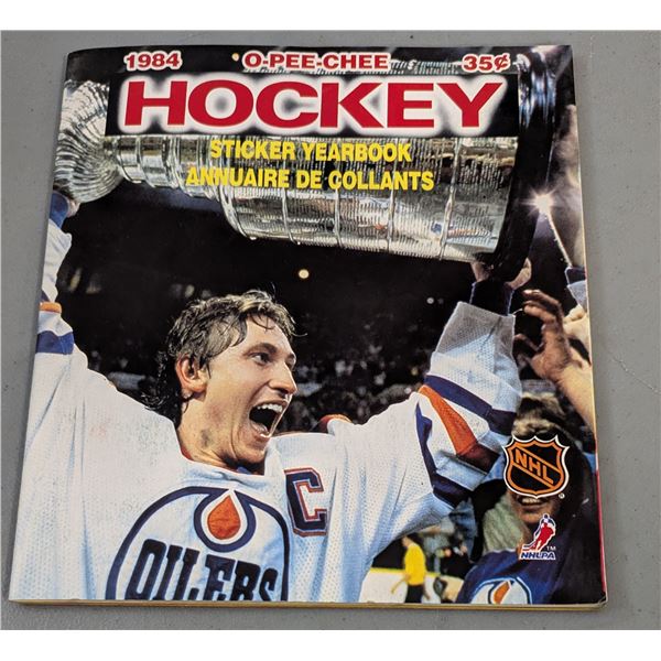 VTG 1984-85 O-Pee-Chee NHL Hockey Sticker Album - Incomplete