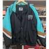 Image 1 : VTG Vancouver Grizzlies NBA Ravens Colorblock Jacket