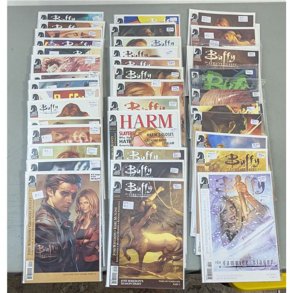 Dark Horse Buffy the Vampire Slayer Comic Lot - Season 8, Fray, Harm & More