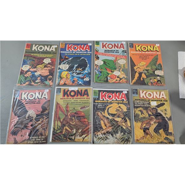 VTG Dell Kona Monarch of Monster Isle Comic Lot #10-13, #15-16 & More