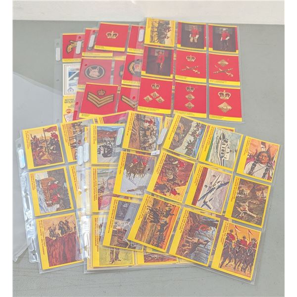 VTG RCMP Centennial Trading Card Collection w/ Sealed Packs, Insignia Cards & More