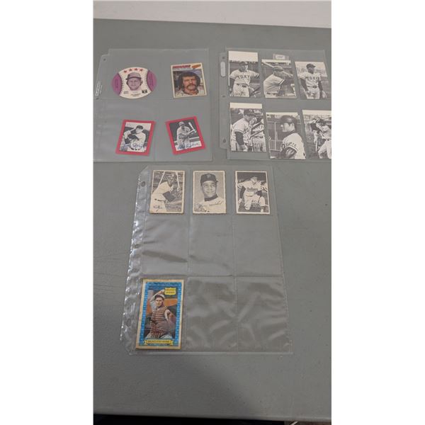 VTG Baseball Card & Photo Lot - 1969 Topps McCovey, Marichal, Japanese Baseball & More