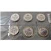 Image 5 : VTG 1989 Topps Baseball Coin & Mini Card Collection w/ Wrappers & Holder