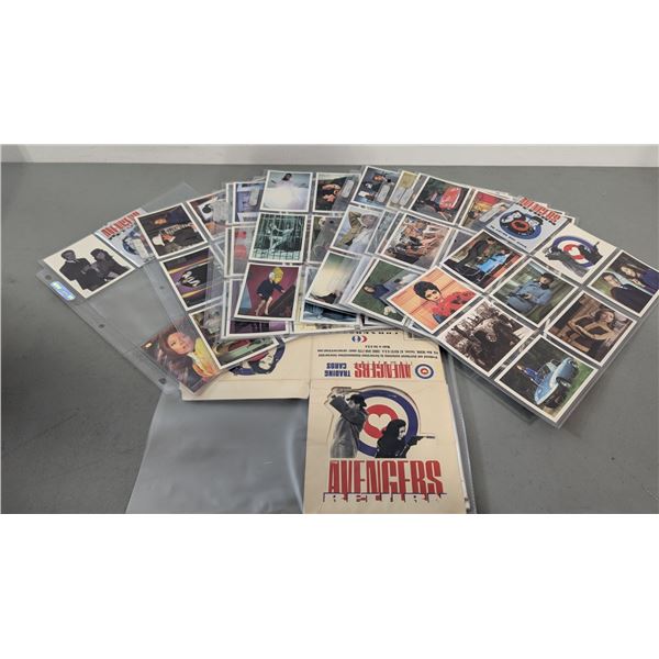 VTG 1995 Cornerstone The Avengers Return Trading Card Collection w/ Box