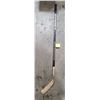 Image 1 : VTG Signed Magnum Wooden Hockey Stick - Norm Ullman Detroit Red Wings HOF