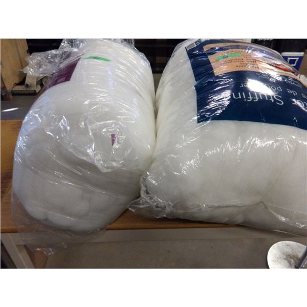 2 BAGS OF POLYFILL