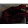 Image 3 : UNCLAIMED STORAGE:  2 CU FT RUBBERMAID TOTE & LID C/W QUILT PATCHES