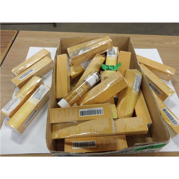 STORE RETURN (AS IS):  FLAT C/W APPROX. 20 BOTTLES OF SPF 40 SUNSCREEN SPRAY