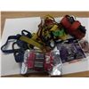 Image 1 : FLAT C/W USED RATCHET STRAPS & NEW LIFTING STRAPS