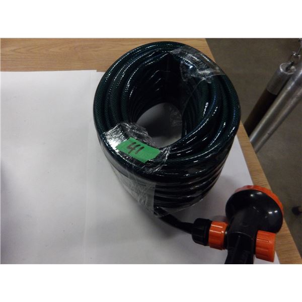 NEW:  50' WATER HOSE WITH SPRINKLER