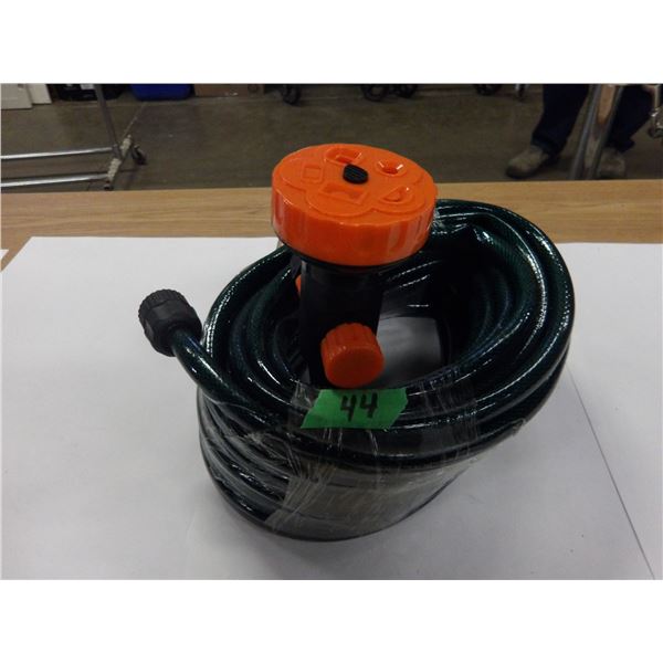 NEW:  50' VINYL WATER HOSE C/W SPRINKLER