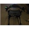 Image 1 : BLACK WALKER WITH BRAKES & STEERING WHEELS