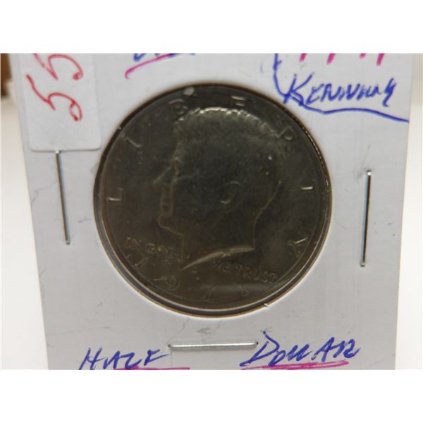 1971 AU KENNEDY USA HALF DOLLAR