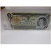 Image 3 : 1973 CRISP UNCIRCULATED LAST OF CANADA $1 BILLS
