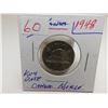 Image 3 : 1948 KEY DATE CANADA KING GEORGE VI NICKEL