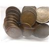 Image 1 : LOT OF 20 LAST OF KING GEORGE VI CANADA PENNIES