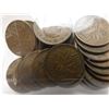 Image 7 : LOT OF 20 LAST OF KING GEORGE VI CANADA PENNIES
