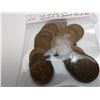Image 9 : LOT OF 20 LAST OF KING GEORGE VI CANADA PENNIES