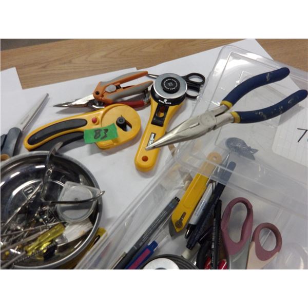 UNCLAIMED STORAGE:  VARIOUS TOOLS