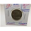 Image 9 : 1872H CANADA VICTORAIN SILVER QUARTER