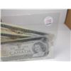 Image 8 : 3 - SEQUENTIAL SERIAL NUMBER UNCIRCULATED CANADA BANK NOTES