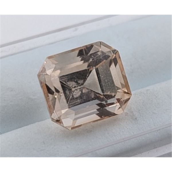 7.74 ct Certified Imperial Topaz gemstone ($8,300 Appraisal)