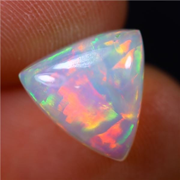 2.64 ct Certified Triangular Opal gemstone ($4,620 Appraisal)